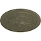 Ekena Millwork Naple Ceiling Medallion (Fits Canopies up to 3 3/8"), 37 1/2"OD x 3 3/8"P, Painted Turtle CM37NAPTF - alternate 2